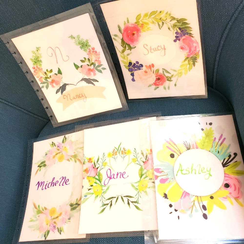 Homemade cover for your Classic size Disc Bound Planner customized *Price*